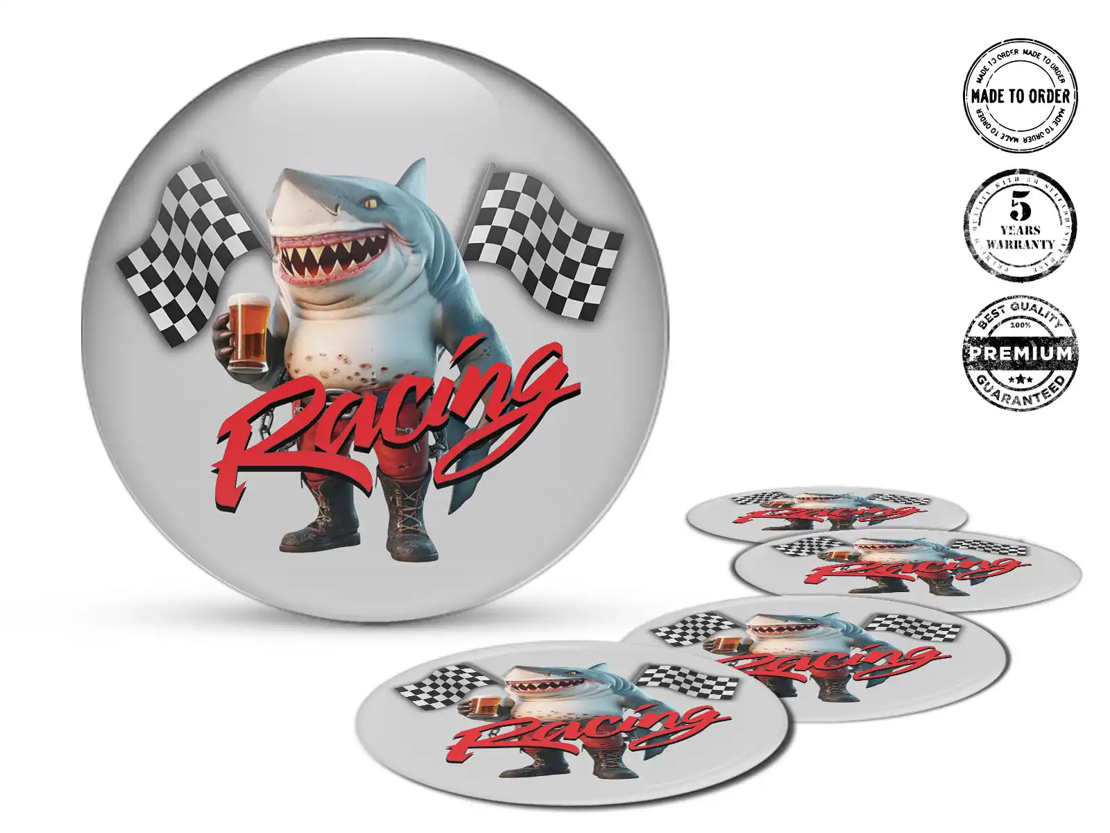 Pegatina en Aros Grilla Racing Tuning